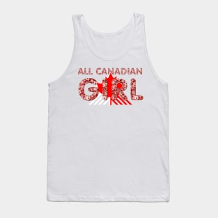 All Canadian Girl Tank Top